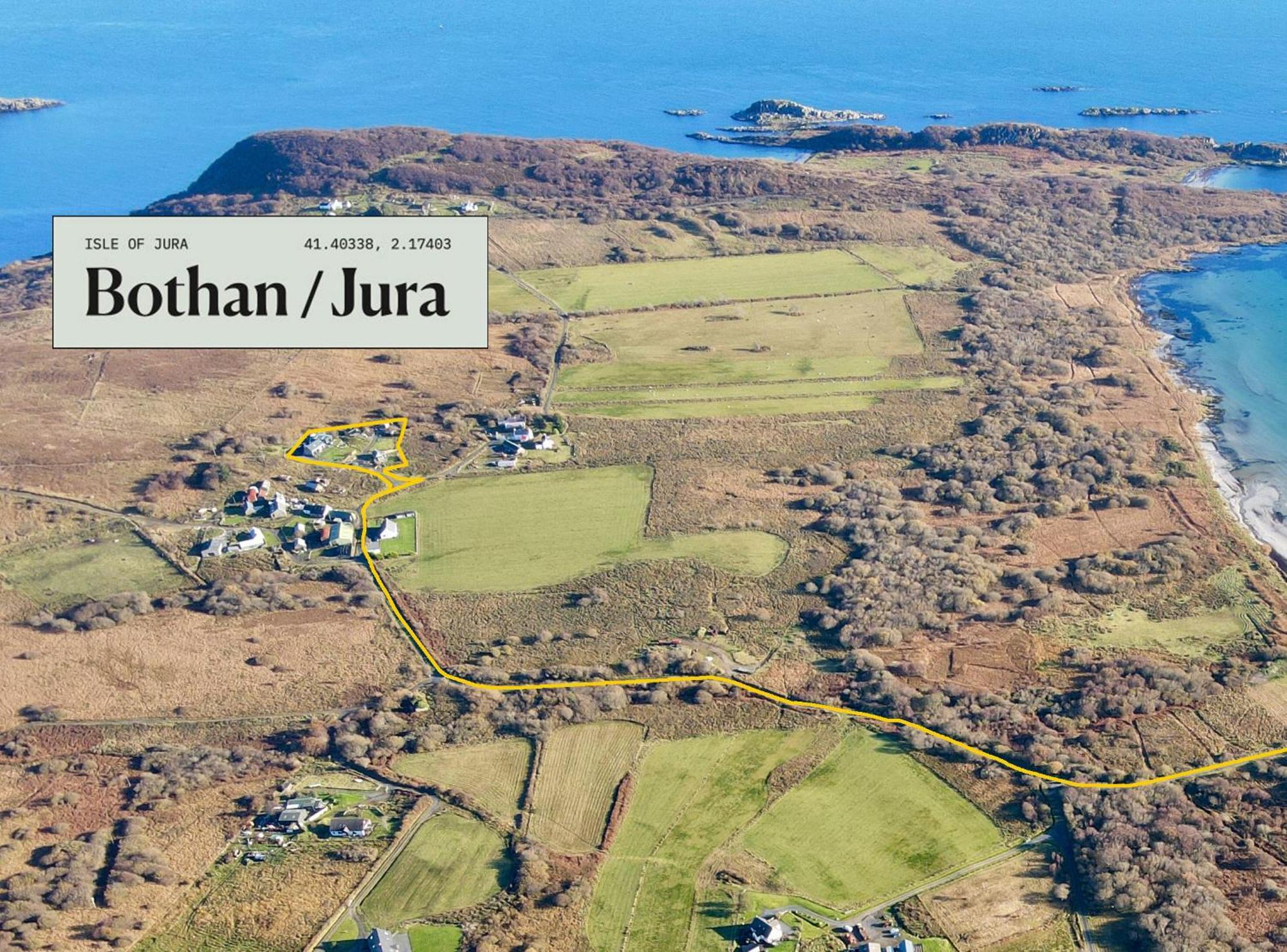 Jura, Mrs Leonard'S Cottage Craighouse Exterior foto